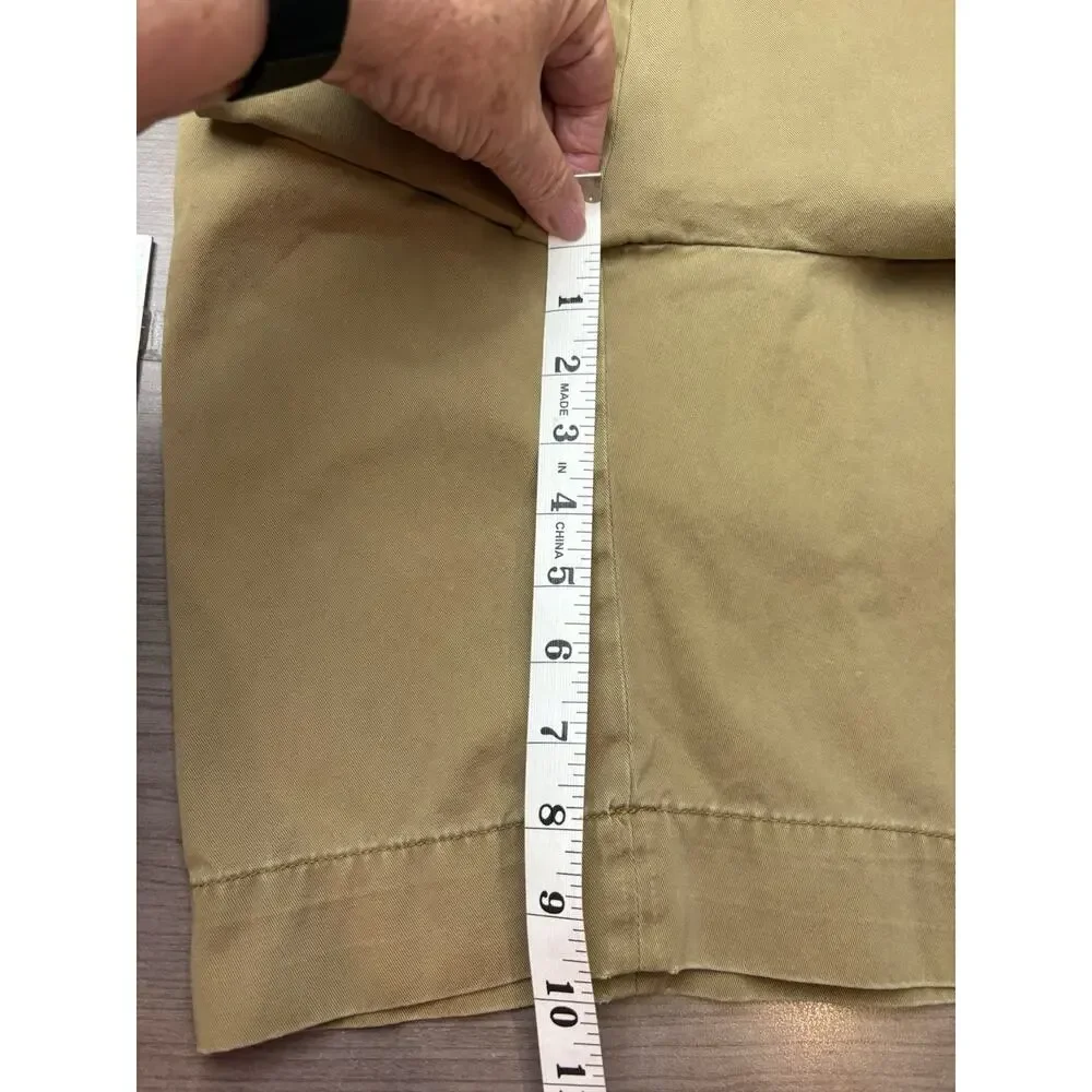 Polo By Ralph Lauren Relaxed Fit-Classic Style-Brown Tan 36-Draw Strings